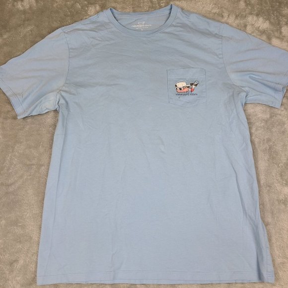 Vineyard Vines Shirts Vineyard Vines T Shirt Mens Large Blue Short